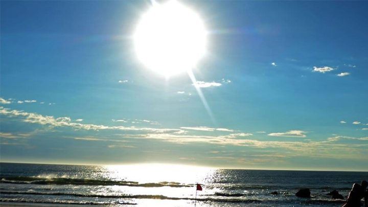 Depois da chuva, sol e calor de quase 35ºC voltam a SC