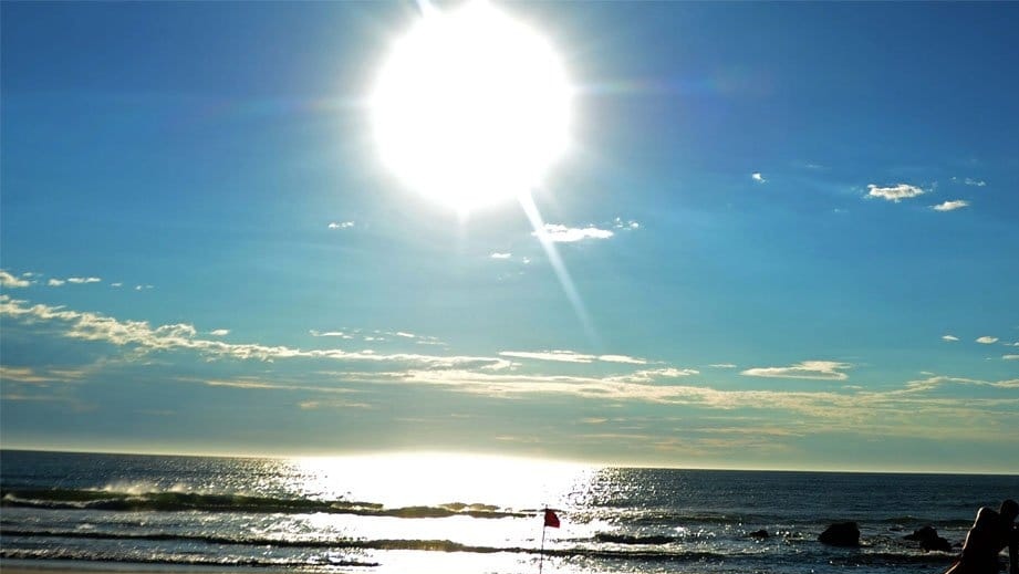 Depois da chuva, sol e calor de quase 35ºC voltam a SC