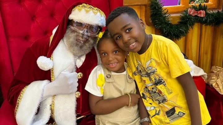 Vídeo: garoto vê Papai Noel negro, se emociona e vídeo viraliza