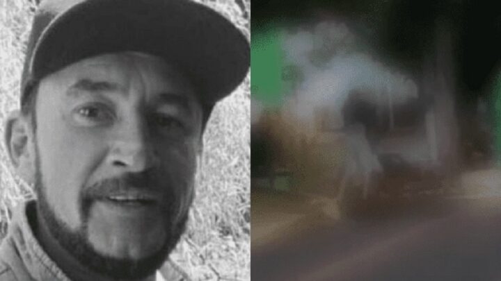 Vídeo mostra homem sendo esfaqueado com facão em avenida do Oeste de SC