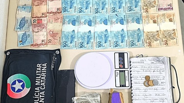 Polícia prende homens que carregavam drogas em carro com crianças em SC