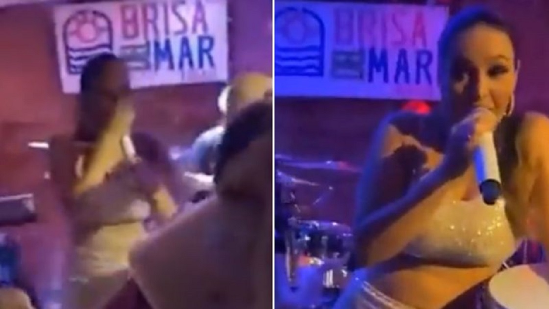 Peido interrompe show e cantora dispara: ‘igual a esse, eu nunca senti’; assista