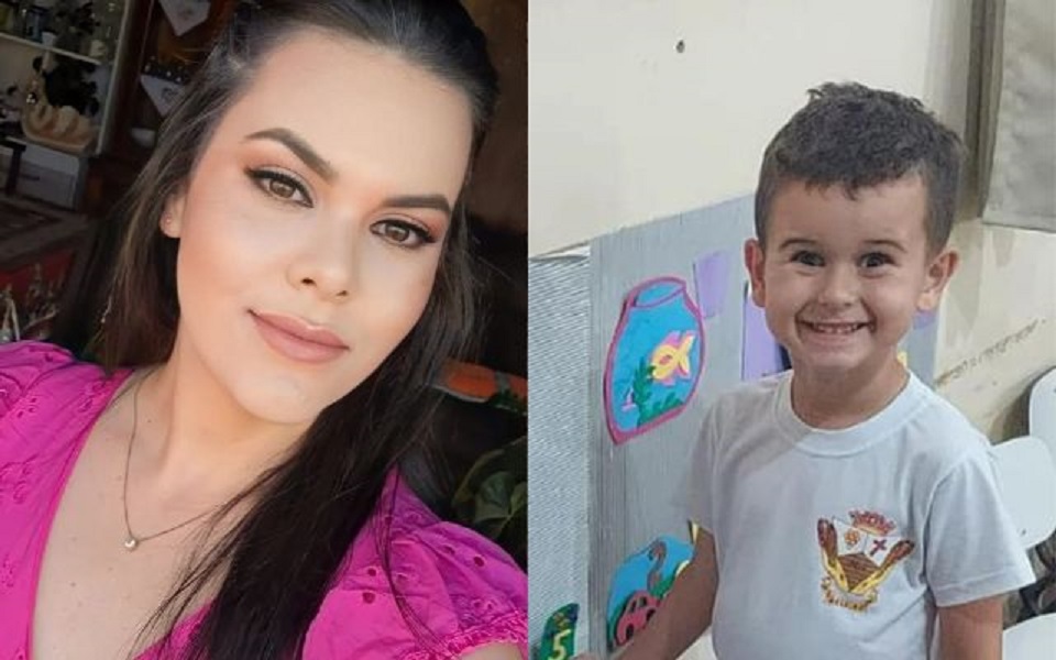 Tia e sobrinho morrem após motocicleta cair em rio no Sul de SC