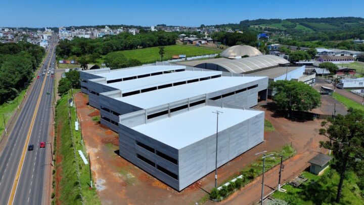 Novo Pavilhão da Efapi é 75% maior do que os dois pavilhões antigos