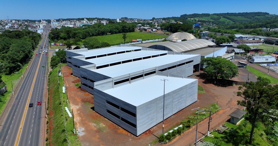 Novo Pavilhão da Efapi é 75% maior do que os dois pavilhões antigos