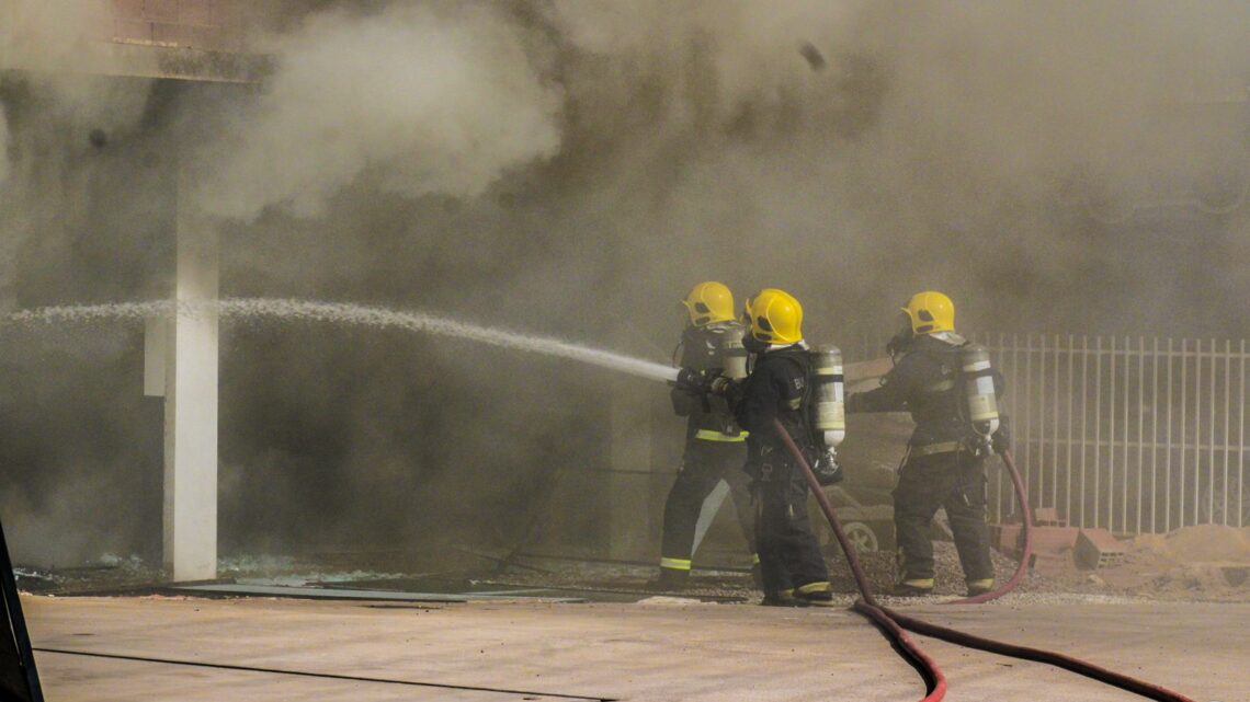 Cinco cachorros morrem durante incêndio em oficina de motos em SC