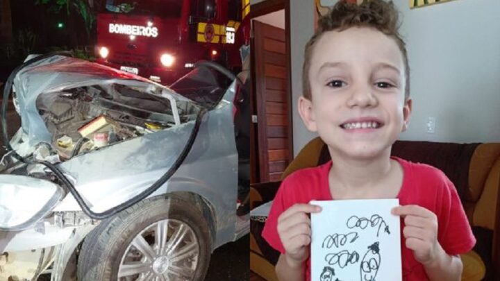 Menino de 8 anos morre após acidente na BR-470 em SC