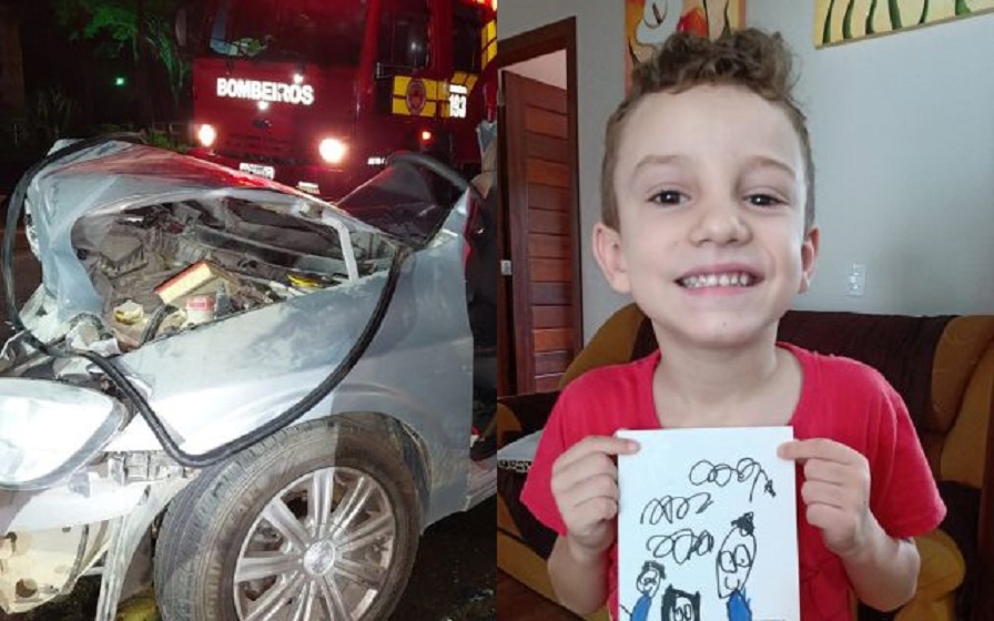 Menino de 8 anos morre após acidente na BR-470 em SC