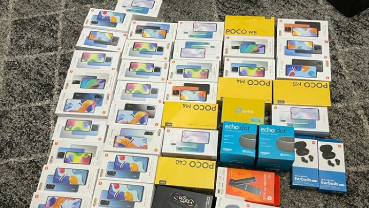 Polícia Federal apreende grande quantidade de celulares em operação contra organização criminosa em SC