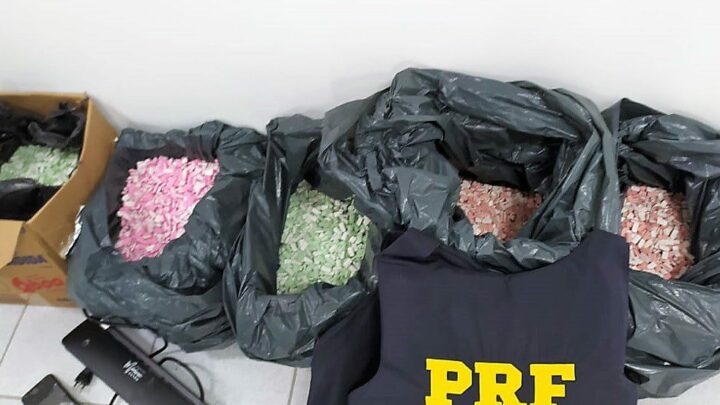 PRF apreende 37 mil comprimidos de ecstasy na BR-470