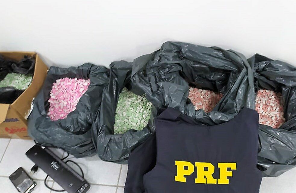 PRF apreende 37 mil comprimidos de ecstasy na BR-470