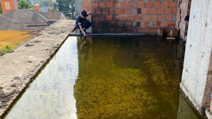 Focos do mosquito da dengue são encontrados em prédio abandonado em Xanxerê