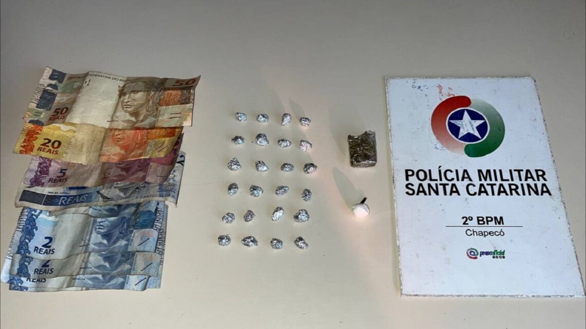 Adolescente é detido com 24 pedras de crack no bairro Universitário