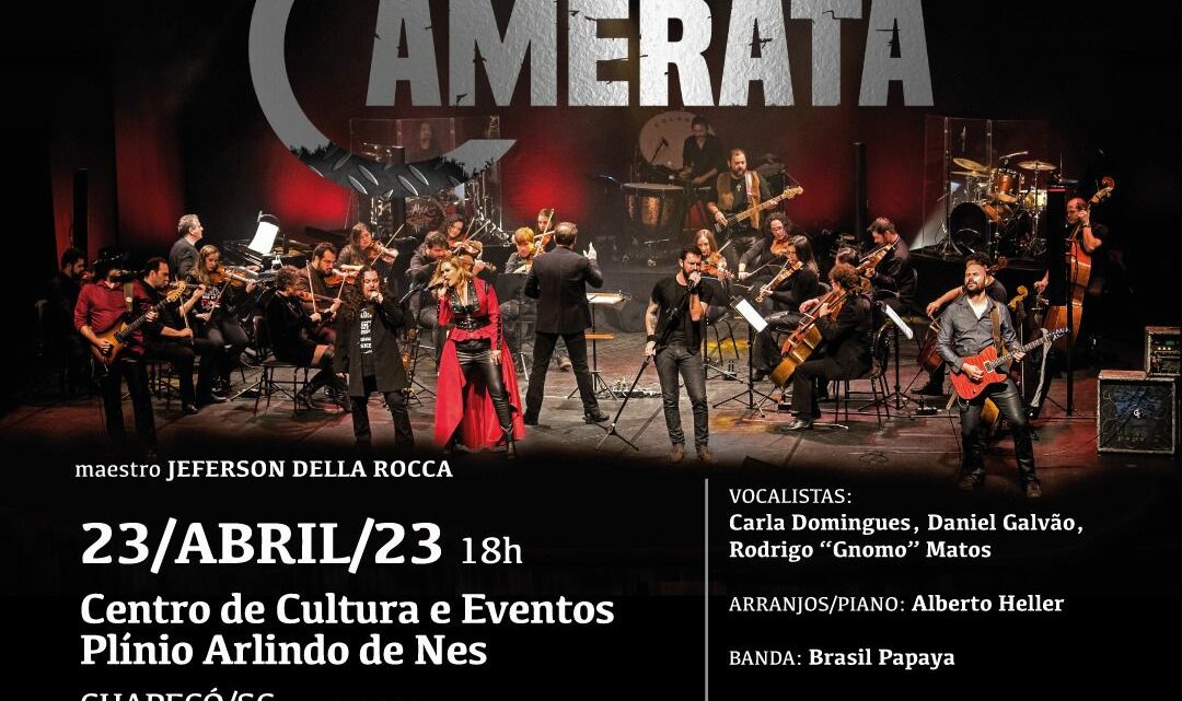 Rock’n Camerata chega a Chapecó de forma gratuita dia 23 de abril