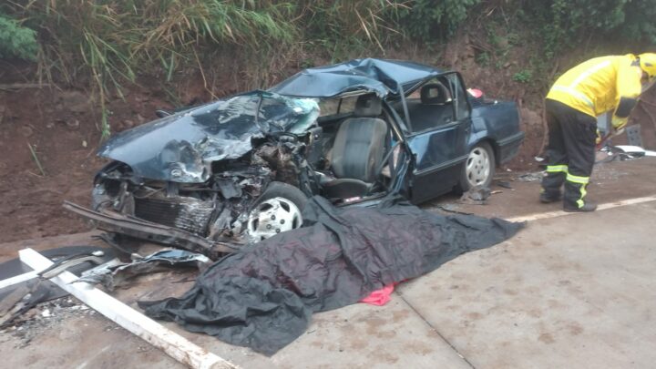 Homem morre após grave acidente na BR 163 em Guaraciaba