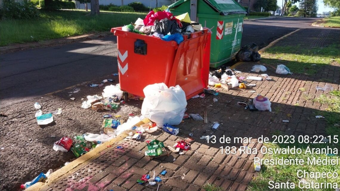 Prefeito de Chapecó determina nova licitação para a coleta de lixo