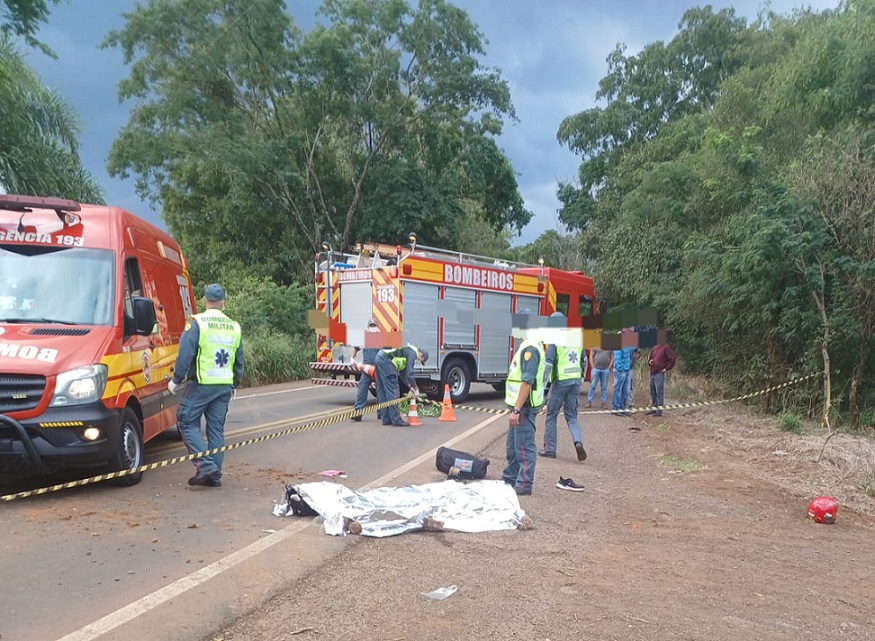 Motociclista de 18 anos morre em grave acidente em Itapiranga