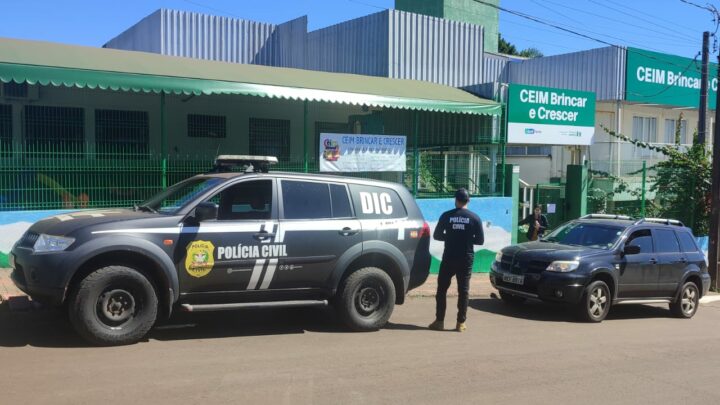 Imagens: Polícia Civil deflagra operação “Chapecó Segura nas Escolas” e cumpre 06 mandados de prisão