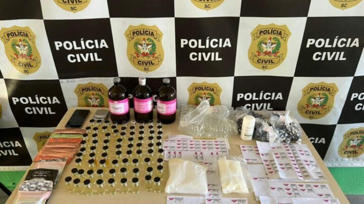 Homem que produzia e comercializava anabolizantes é preso