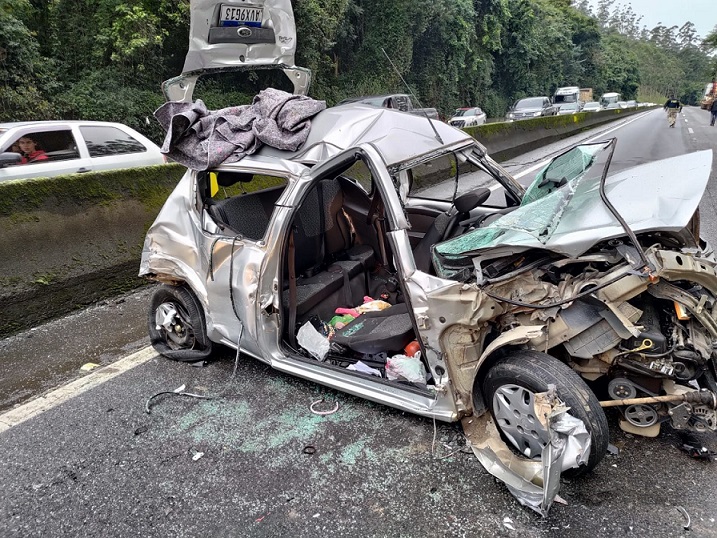 Criança Sofre Grave Acidente Na Br 101 E Sai Ilesa Por Causa Da Cadeirinha Notícias Chapecó