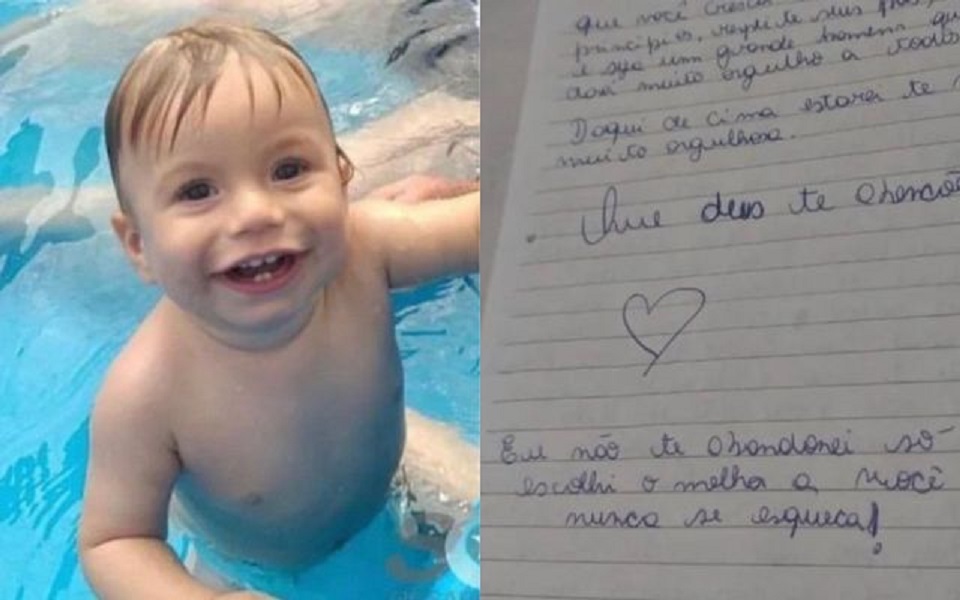 Mãe de menino que desapareceu deixou carta de despedida para o filho