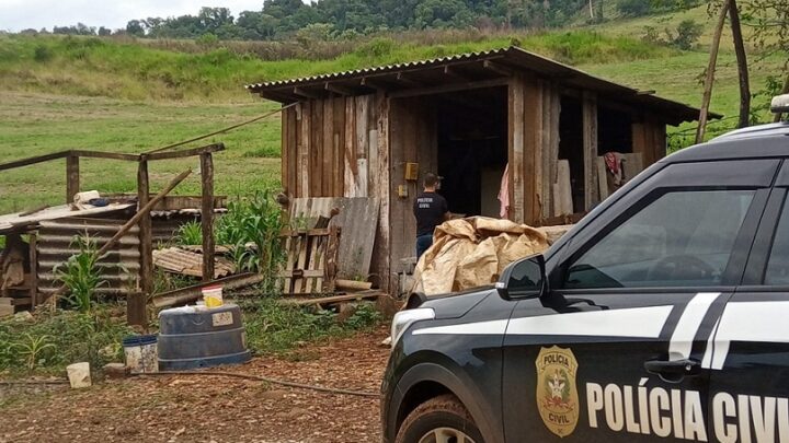 Polícia Civil resgata trabalhador em condições análogas à escravidão em Saudades