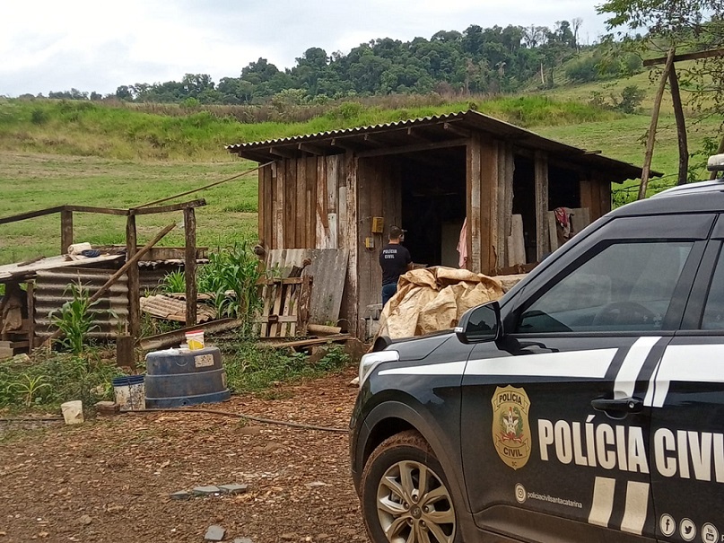 Polícia Civil resgata trabalhador em condições análogas à escravidão em Saudades