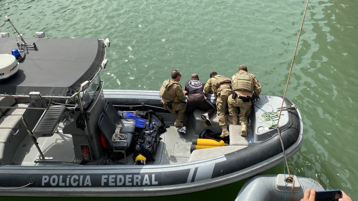 Polícia Federal deflagra operação “Diver” em combate ao tráfico internacional de drogas