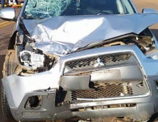 Motociclista sai ferida de acidente que destruiu veículo em SC