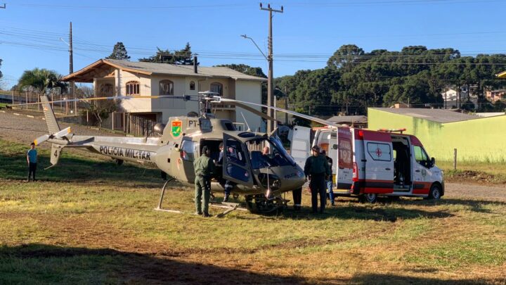 Homem fica gravemente ferido após cair de cavalo e ser pisoteado na Serra Catarinense