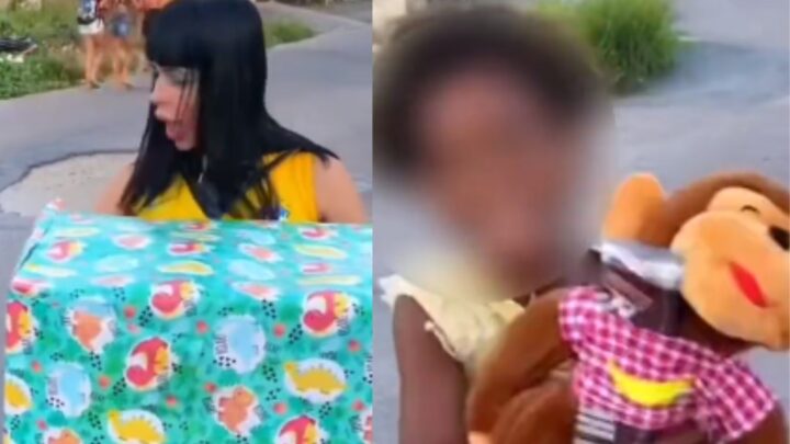 Influencers dão macaco e banana para crianças negras e geram revolta; assista