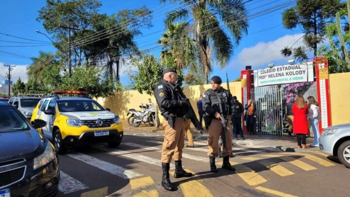 Preso segundo suspeito de participar de tiroteio em escola no PR