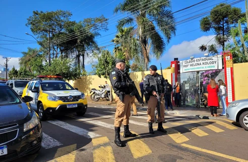 Preso segundo suspeito de participar de tiroteio em escola no PR