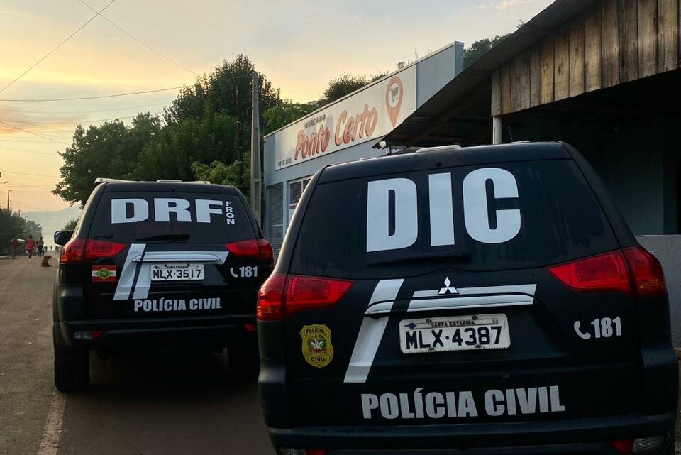 Homem é preso por tráfico de drogas durante operação policial em Chapecó