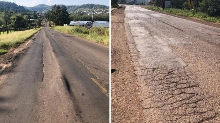 SC vai anunciar investimento bilionário para recuperar rodovias estaduais em péssimas condições