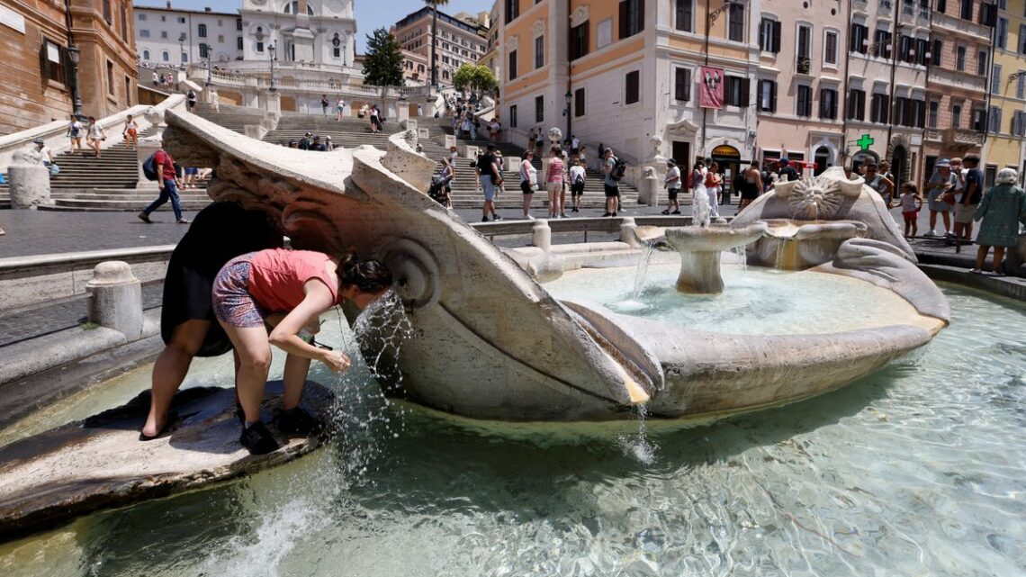 Europa entra em alerta vermelho por causa de onda de calor