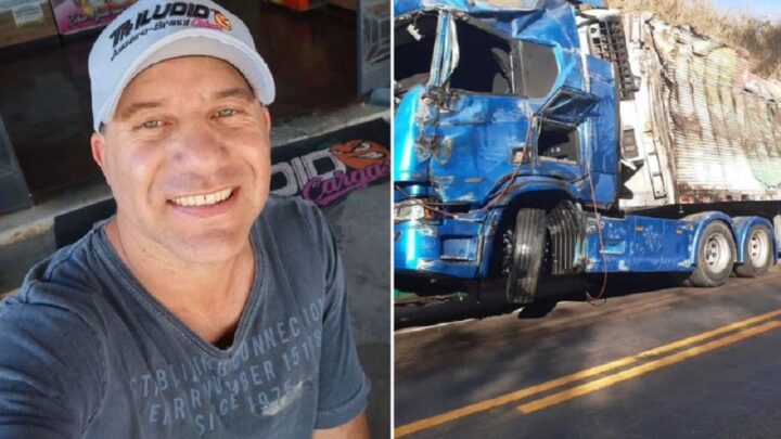 Vídeo mostra momento em que caminhoneiro de SC tomba veículo e perde a vida em Goiás