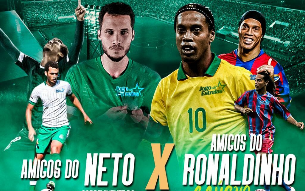 Ronaldinho Gaúcho confirmado em jogo na Arena Condá
