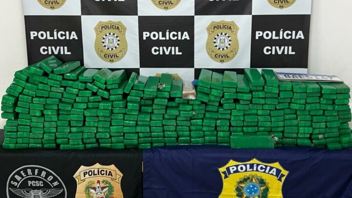 Operação policial envolve forças de dois estados e apreende quase meio milhão em drogas