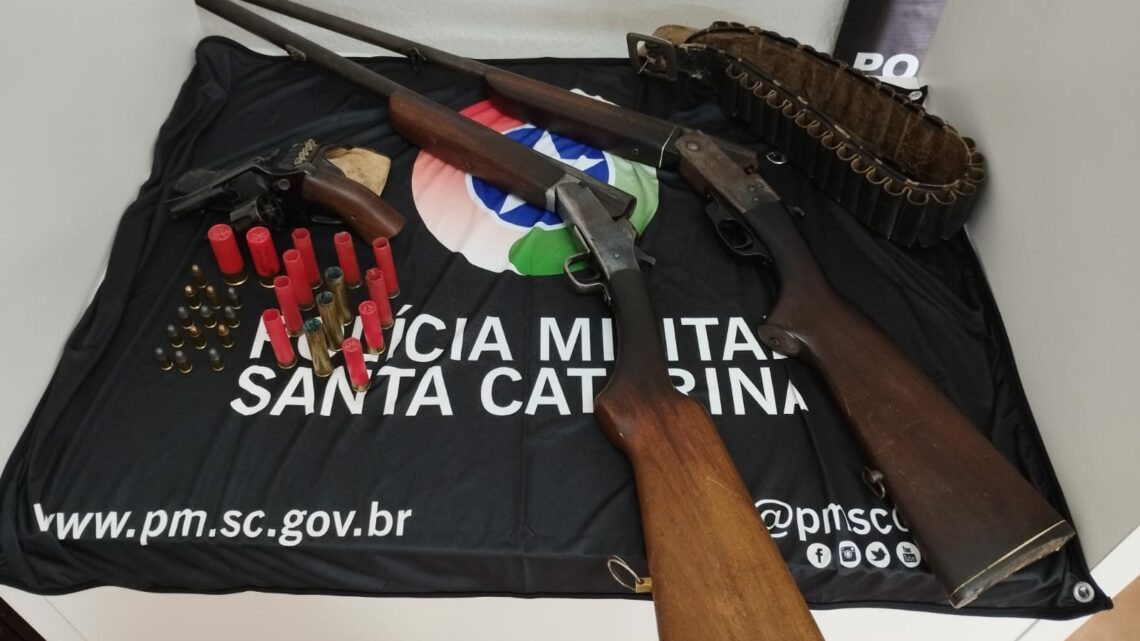 Homem é preso por ameaça e porte ilegal de arma no Oeste