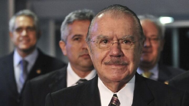 Aos 93 anos, ex-presidente José Sarney é diagnosticado com isquemia cerebral