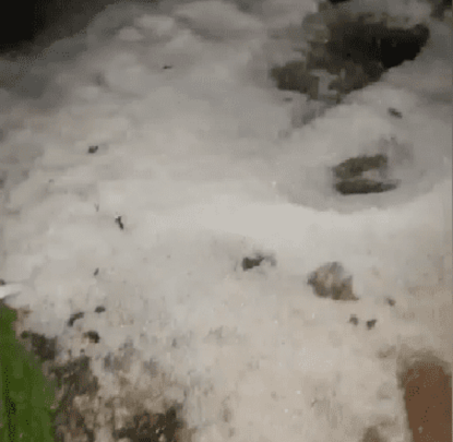 Vídeo: chuva de pedras assusta moradores em Campos Novos