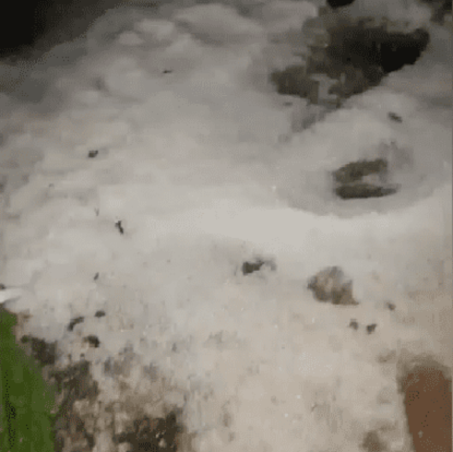 Vídeo: chuva de pedras assusta moradores em Campos Novos