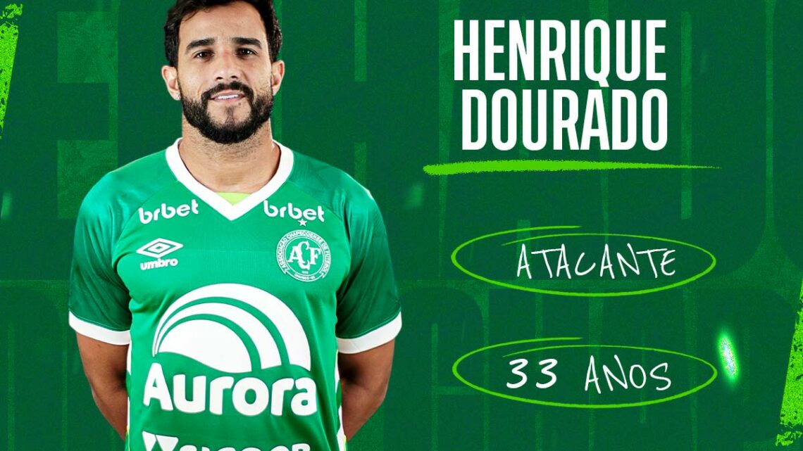 Henrique Dourado é o novo reforço do Verdão