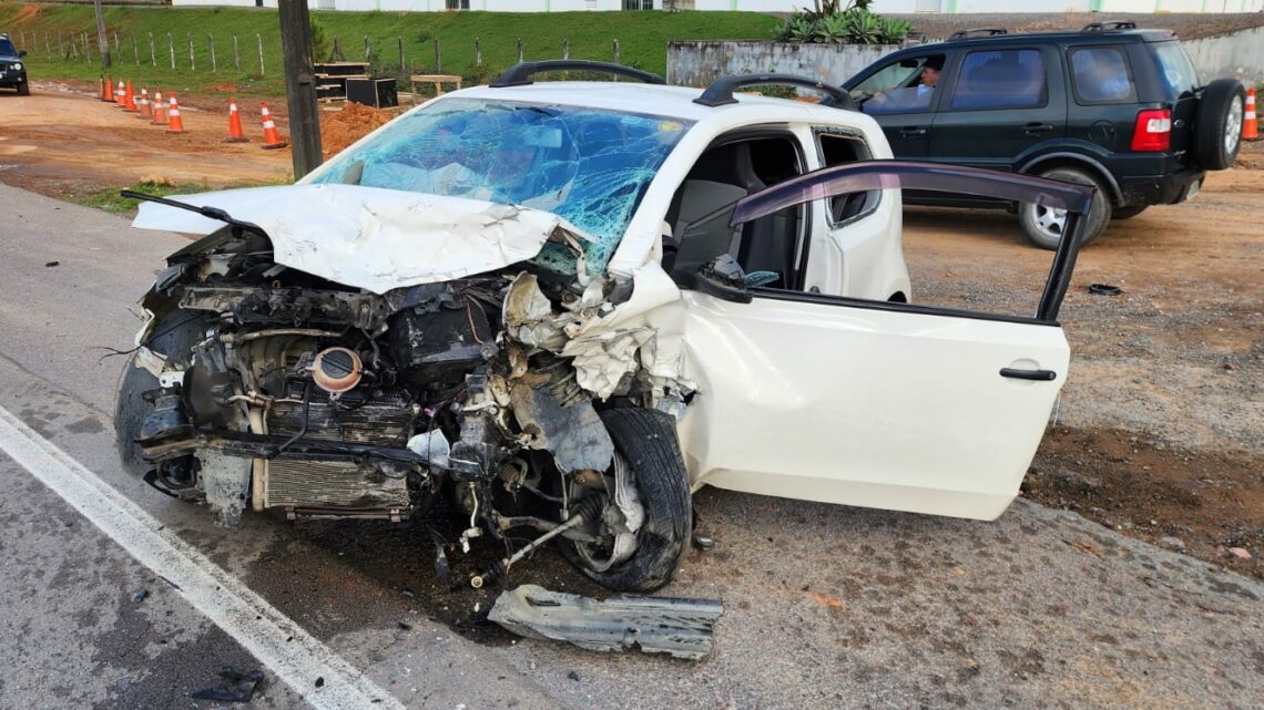 Vídeo: grave acidente deixa dois mortos na BR-470