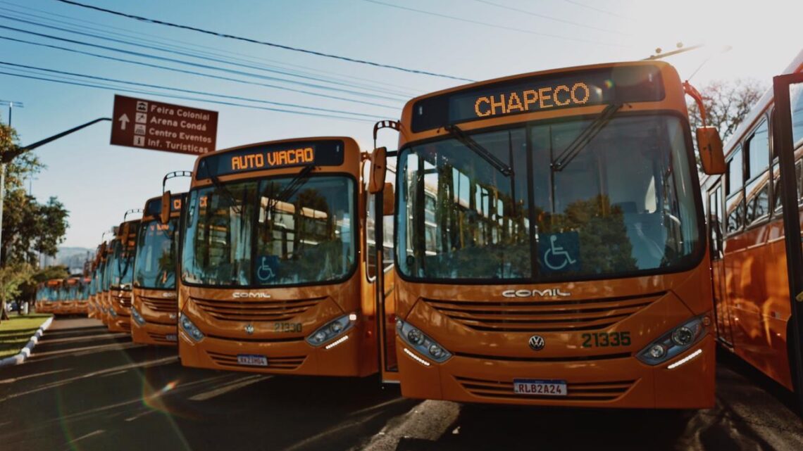 Reajuste de tarifa do transporte coletivo em Chapecó é de 15 centavos