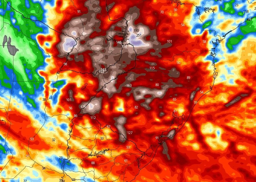 SC tem previsão de “tempestades severas” nos próximos dias