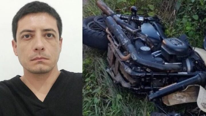 Médico de Concórdia morre em acidente de moto no RS