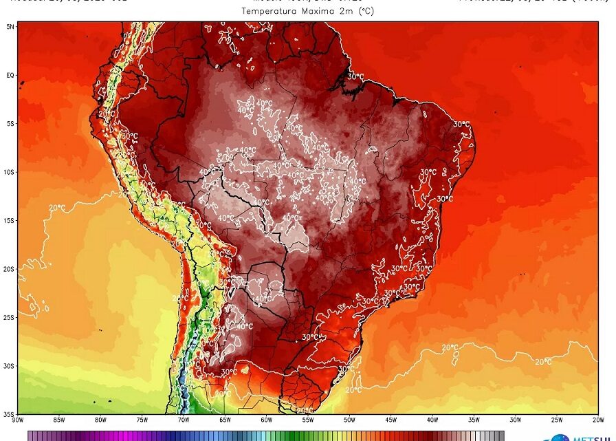Calor histórico no inverno vai atingir vários estados do Brasil; confira