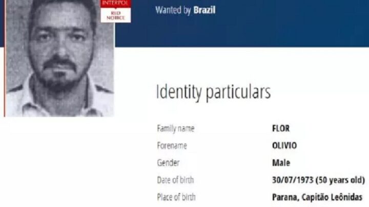 Procurado pela Interpol e condenado a 114 anos em SC, homem é preso no Paraná